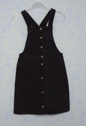 Jeans trägerrock schwarz - h&m,