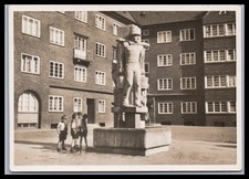 Ansichtskarte Hamburg / Hummel-Brunnen