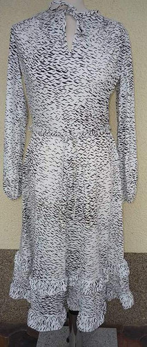 Damen kleid vintage - vintage, weiß