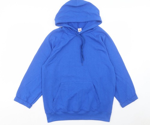 Blauer pullover hoodie - blauer, herren
