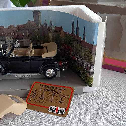Modellauto cabrio - vw,