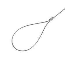 Stahlseil mit Ösen verzinkt