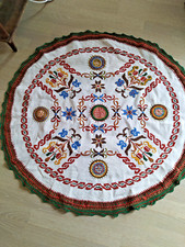 Altes Leinen Tischdecke