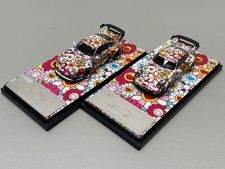 Flame 1:64 Porsche 993/964 – Metallgussmodellauto – Sonnenblumen-Leuchtversion