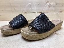 MARC O‘POLO DAMENSCHUHE SANDALEN SANDALETTEN STOFFSCHUHE GR:42 UK:8 SCHWARZ