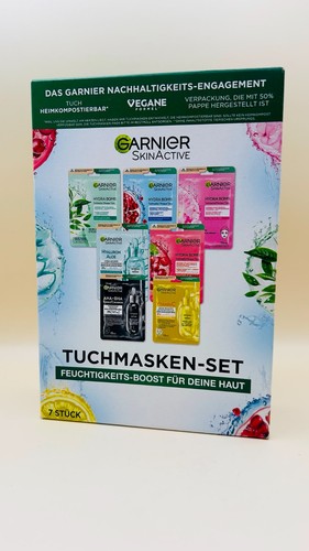 Garnier tuchmasken set - garnier, 7x28g