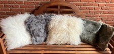 Merino Schaffell Kissen