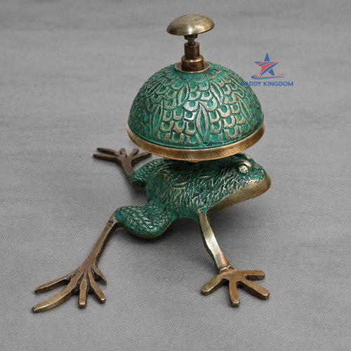 Antike messing frosch stil - messing,