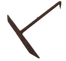 alt geschmiedet Eisen Anker Haken Maueranker Mauerhaken ? Historische Baustoffe