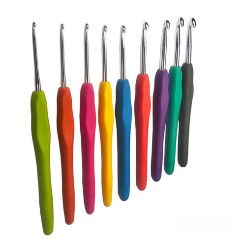 Häkelnadel 9teiliges - , 1-9teiliges