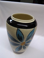 Bay- Keramik 638-30  Vase handgemalt Stil 50 er Jahre