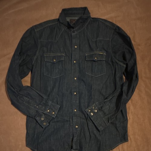 Belstaff herren denim hemd - denim,