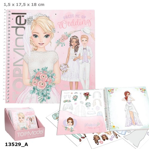 Stickerbuch mädchen topmodel - stickerbuch,