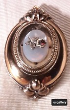 ANTIQUE INTRICATE BIEDERMEIER