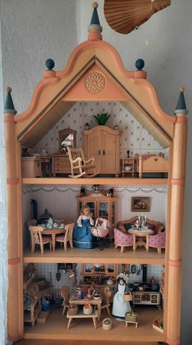Wunderschönes puppenhaus - wunderschönes,