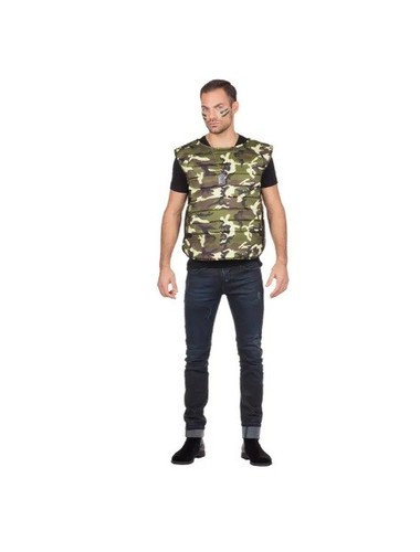 Army weste soldat fasching - army,