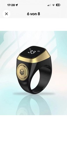 Iqibla digital tasbih ring - tasbih,