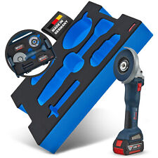 APTEX Schaumeinlage für Bosch Akku-Winkelschleifer GWS 18V-10 für L-Boxx 136