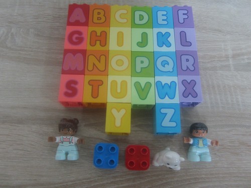 Lego duplo buchstaben - duplo, a-z
