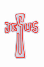Jesus Kreuz Neon Schild LED