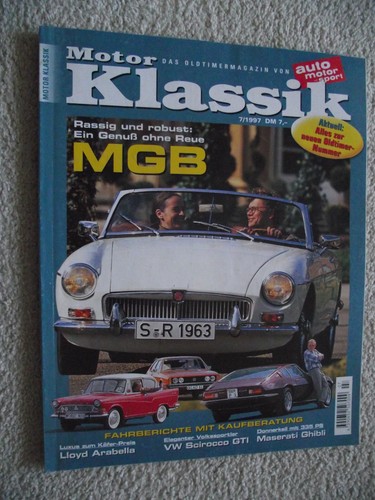 Motor klassik heft - motor, 7/1997