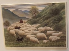 Vilbocard, A 25 , Porzellan-Postkarte von Villeroy und Boch, Schäfer