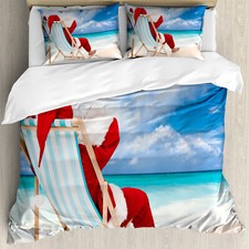 Weihnachtsmann bettwäsche set - weihnachtsmann,