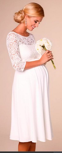 Umstandsbrautkleid