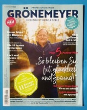 Professor Dietrich Grönemeyer Medizin mit Herz+Seele Nr.1 Januar 2020 ungelesen