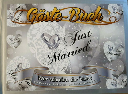 Gästebuch hochzeit silber - hochzeit,