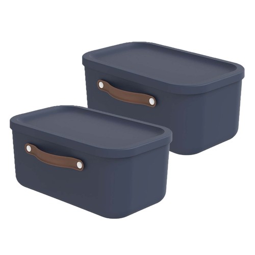 Rotho 2er set aufbewahrungsbox - 2er-set,