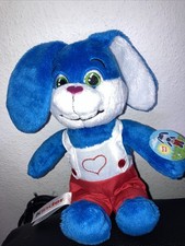 Harry Hase Hose mit Herz Ferrero Kinder Schokolade Plüsch Stofftier mit Etikett