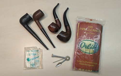 Alte pfeifen und zubehör - alte,