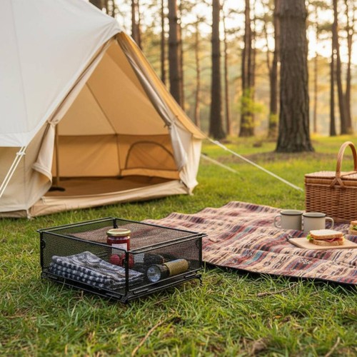 Faltbares campingregal stabil - faltbares,