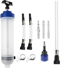 Öl Absaugpumpe Umfüll Pumpe Handpumpe Saugpumpe 1500 ml Ölspritze transparent