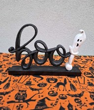 Halloween Dekofigur BOO Ghost Buchstaben Glitzer TK MAXX