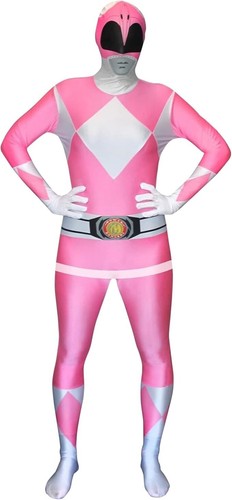 Rosa power ranger kostüm - rosa,