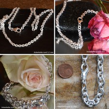 Ankerkette rund Silberkette