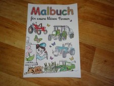Großes Malbuch DDR Traktor