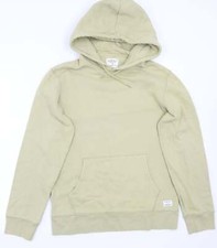 Shore Leave Damen beige Baumwolle Pullover Hoodie Größe M
