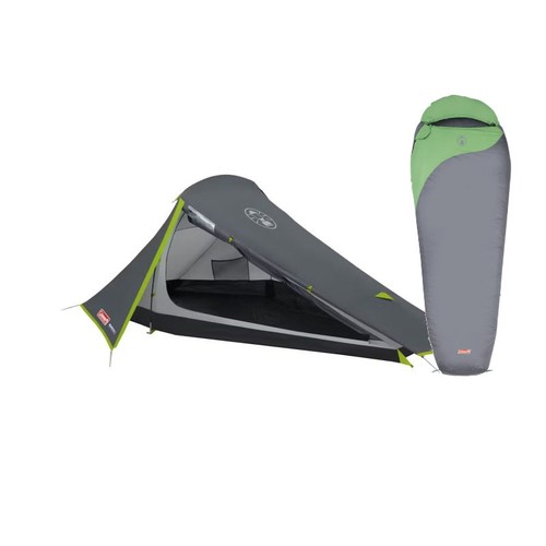 Coleman set mit zelt bedrock - set, 2