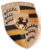 Porsche Emblem Motorhaube