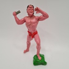 Heinerle Manurba Tarzan Figur Vintage Gummi 1960er Sammlerstück Rarität