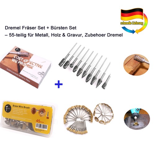 Dremel fräser set bürsten - +,