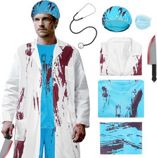 Zombie Arzt Kostüm Herren
