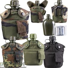 US FELDFLASCHE + HÜLLE &