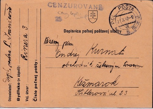 Slowakei 1942 seltene - slowakei,