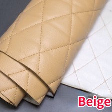 1M Gesteppt Kunstleder Stoff