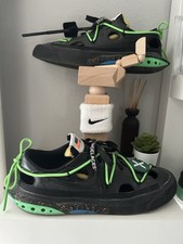 Nike x Off White Blazer Low 77 Schwarz Elektro Grün EU 41 US 8