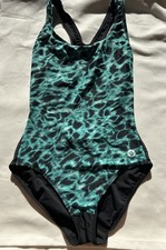 Badeanzug Schwarz Blau